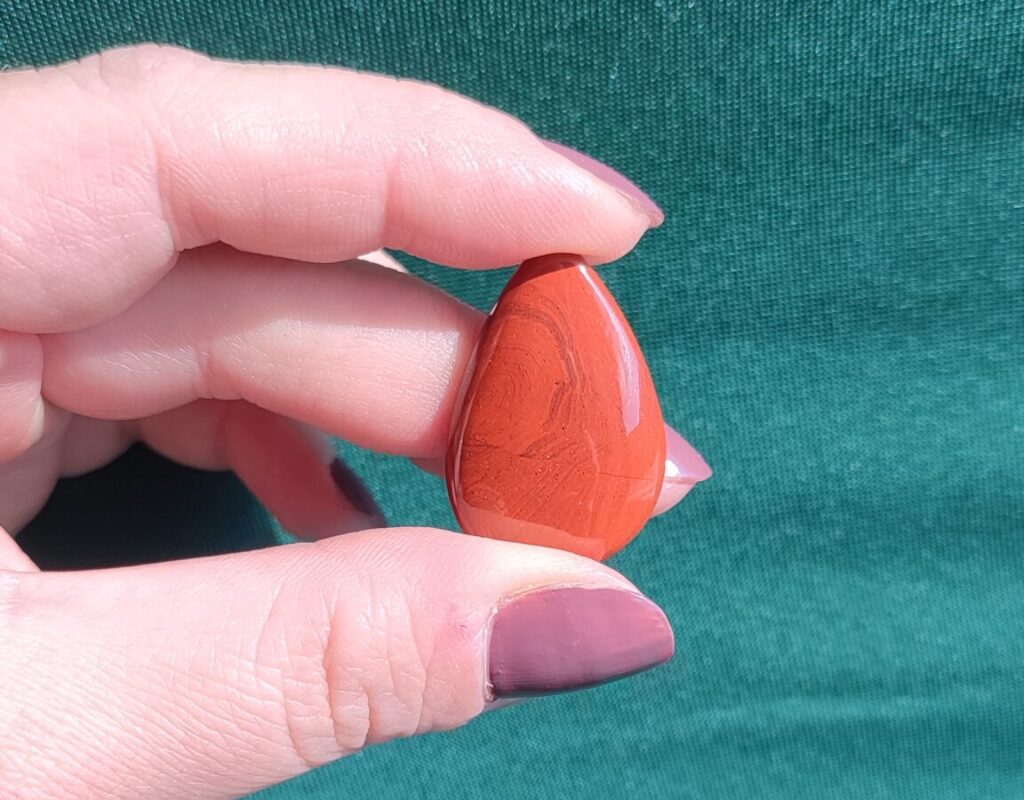 Diaspro rosso goccia