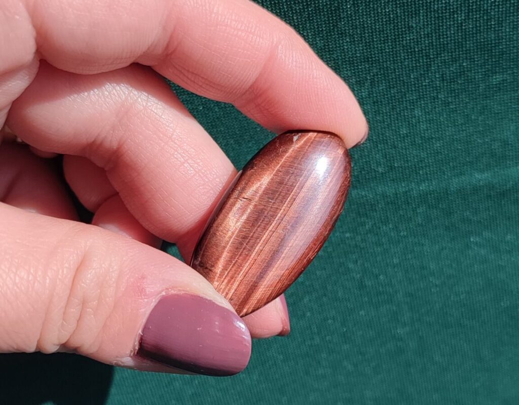 Occhio di tigre rosso