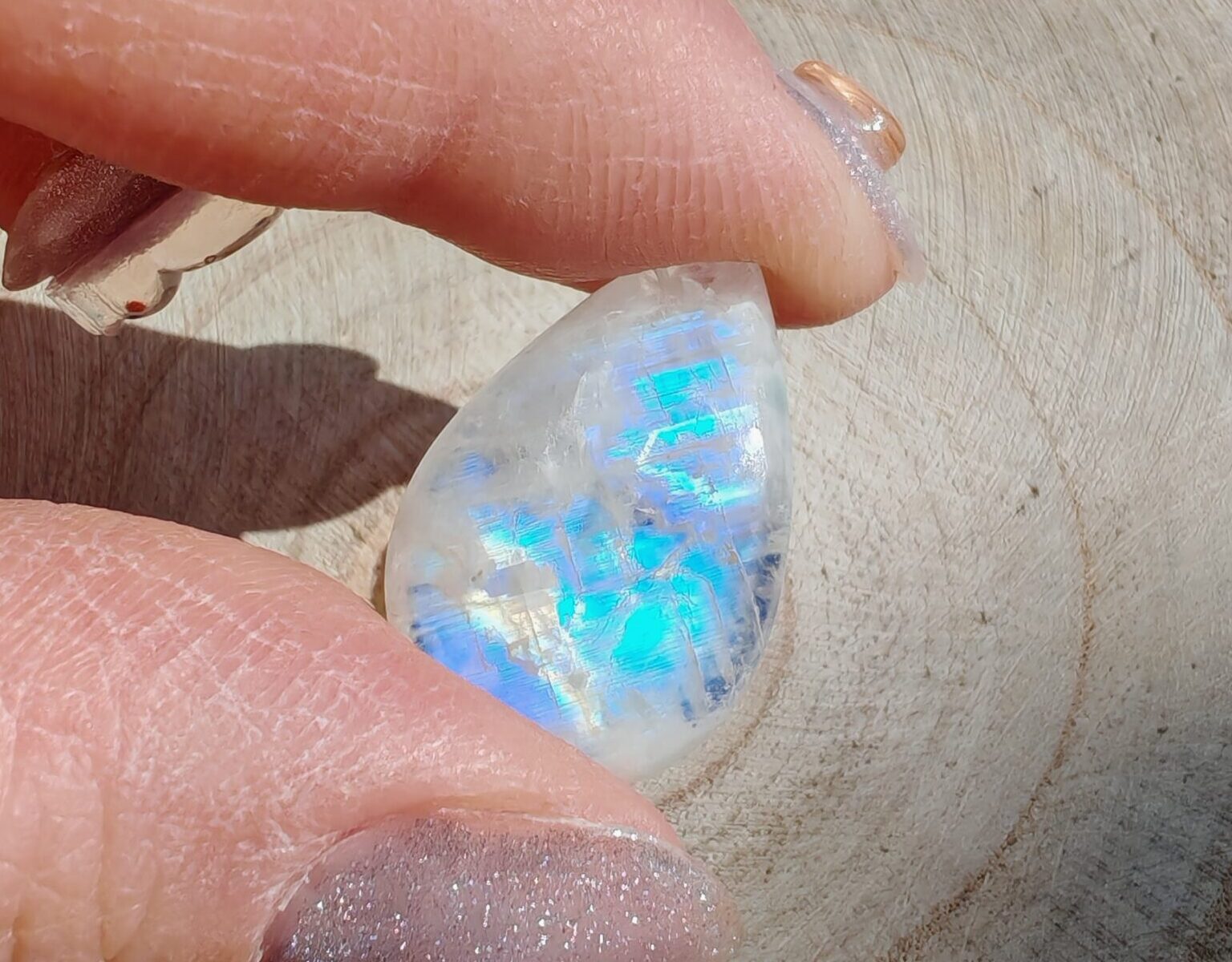 labradorite bianca goccia
