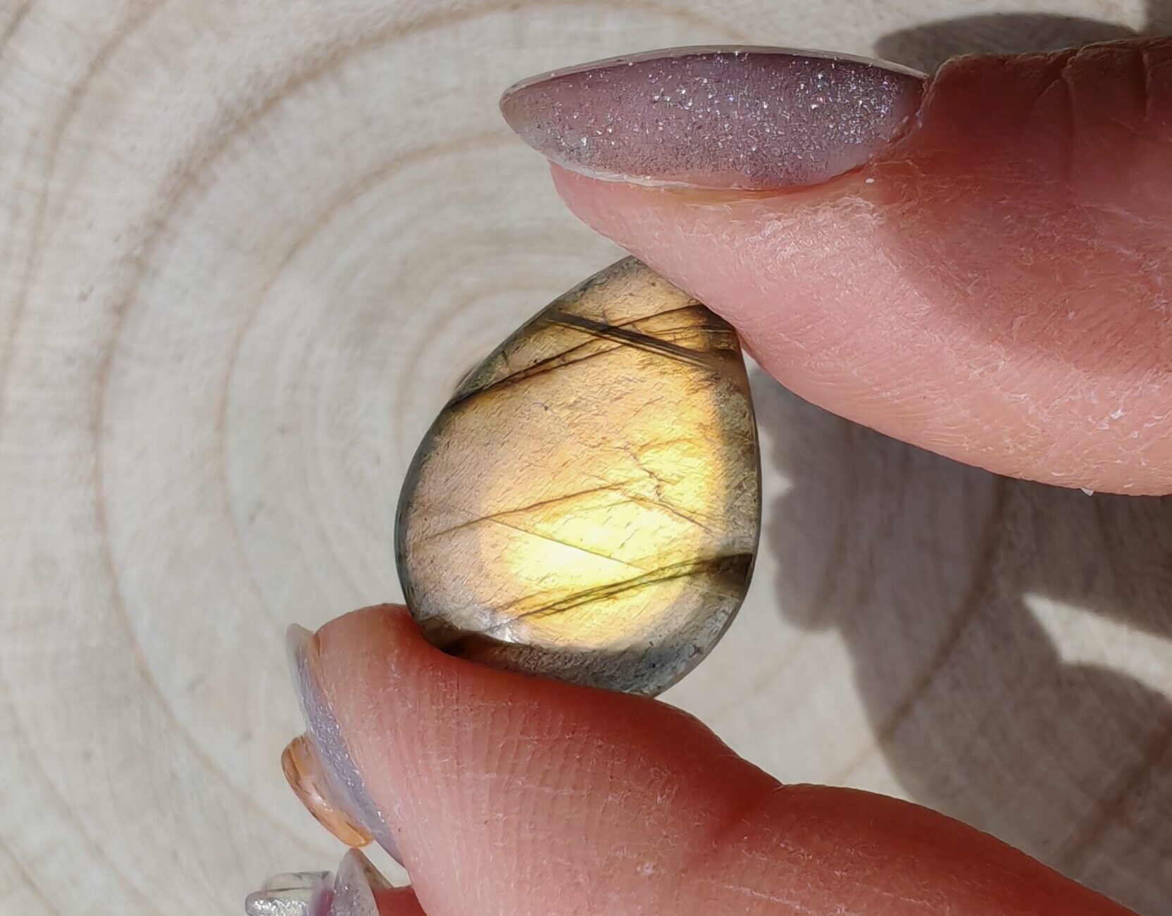 labradorite goccia