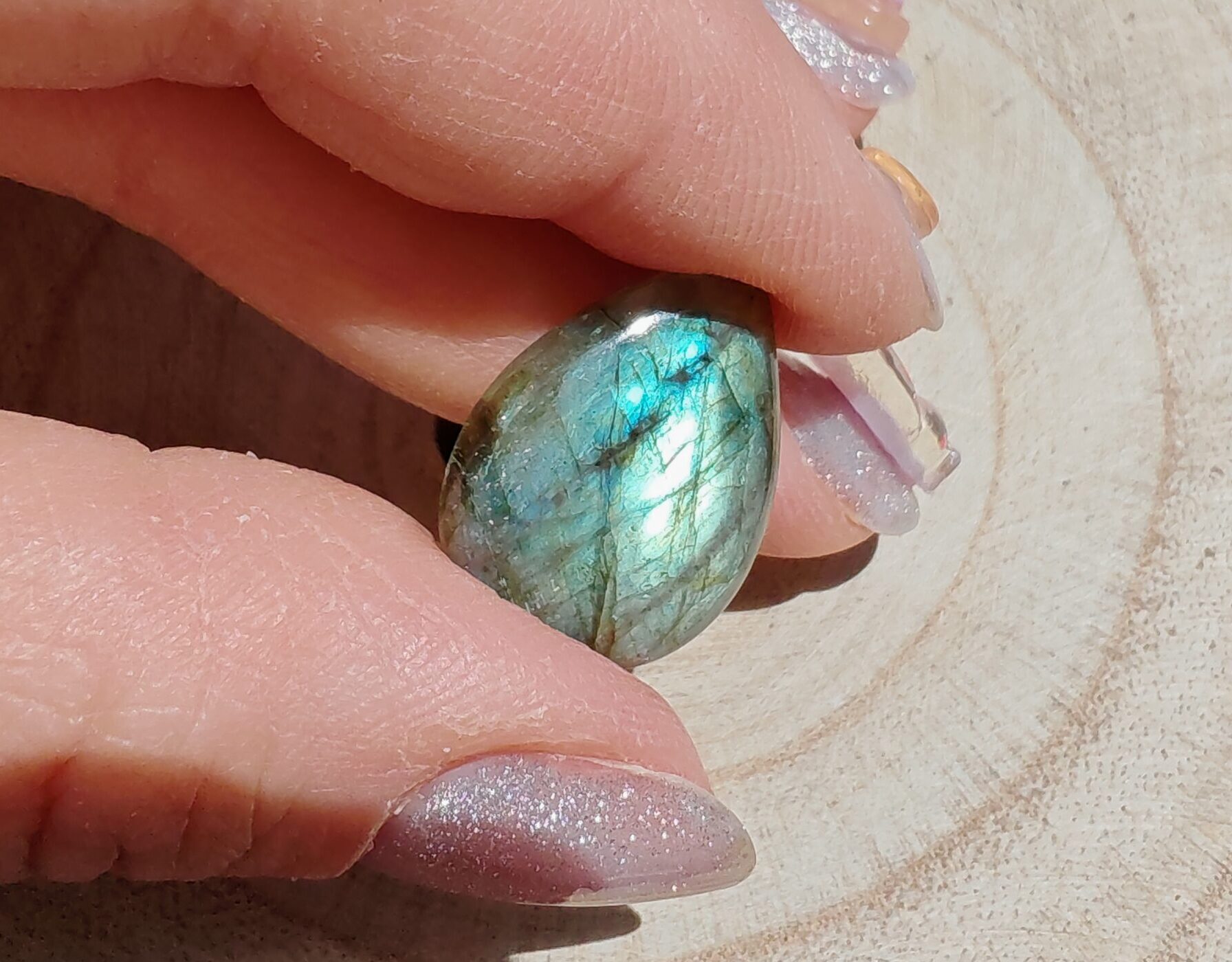 labradorite goccia
